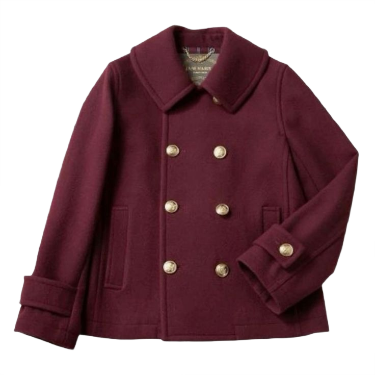 J. Crew Merlot Majesty Peacoat